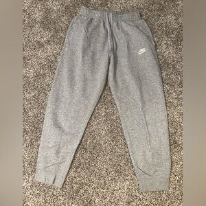 Nike Gray Tapered Sweatpants